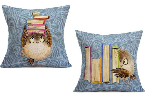 Asminifor Fundas De Almohada Con Diseño De Animales Adorable