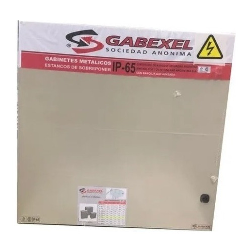 Gabinete Estanco Gabexel Ge6060-26 60x60x26 Ip65