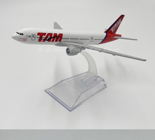 Avión Tam Boing 777 Escala 1:460 Aircraf Model Metalico