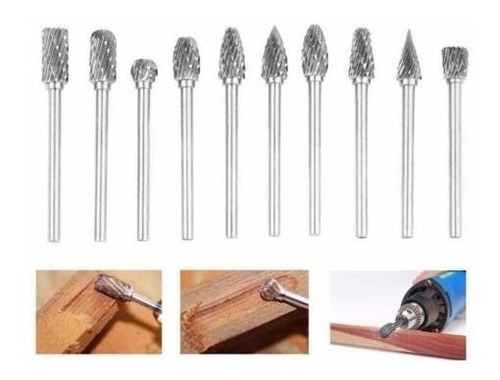 Rebarbas Yg8 Rotativas De Aço Moagem Vida 400 Vezes