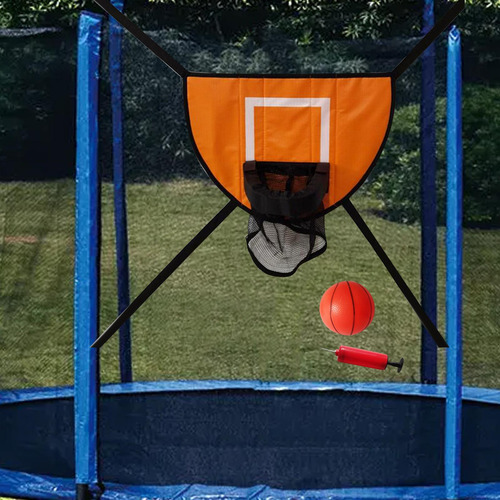 Trampolín Aro De Baloncesto Accesorios De Con Una Pelota