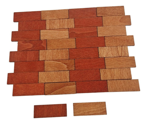 100 Piezas De Suelo Para Casa De Muñecas, , Tablas Color A