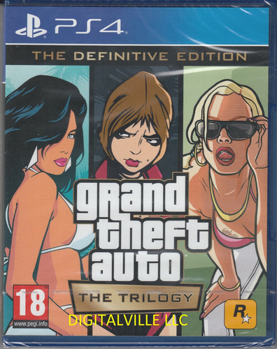 Grand Theft Auto Trilogy The Definitive Edition Ps4 Sony