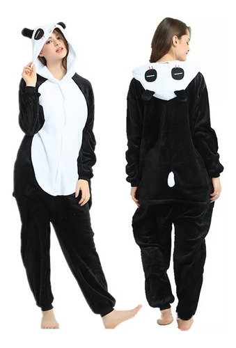 Pijama Panda Mameluco Disfraz Luminoso Animales Niños 