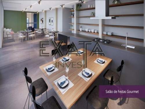 Imagem 12 de 22 de Apartamentos, Studios À Benda No Brooklin Com 48,00 M² Úteis, Ótimo Lazer. No Contra Piso. - Ap01167 - 70319558