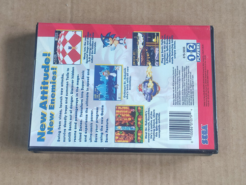 Sonic 3 Lacrado - 100% Original - Sega Genesis / Mega Drive