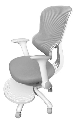 Silla De Estudio Oficina Para Niños Joyful 603 Gris Plomo