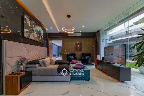 Casa De Una Planta Amueblada Con Alberca En El Palomar Lujo Sur