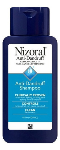 Nizoral Champú Anticaspa 7 oz Con Ketoconazol 1% para Caspa, Picazón y Escamas Cuero Cabelludo Saludable Dermatológicamente Formulado
