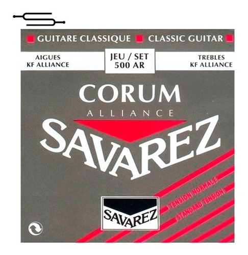 Savarez Corum 500 Ar Encordado Guitarra Criolla Media