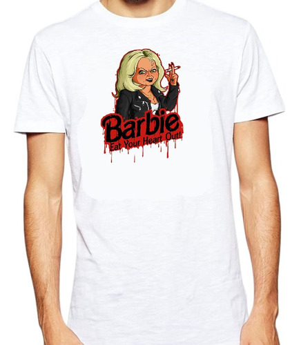 Remera Barbie Eat Your Heart Out / Not Barbie/ Chuky Terror