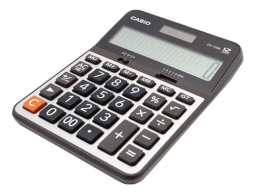 Imagen 6 de 7 de Paquete De 2 Calculadoras De Escritorio Casio Gx-120b 12 Dig