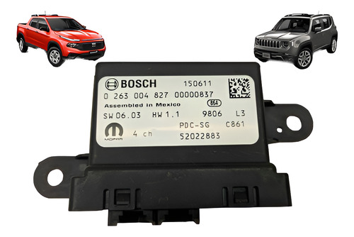 Modulo Estacionamento Novo Jeep Renegade E Fiat Toro 5202288