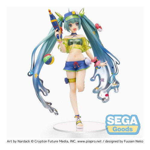 Hatsune Series Miku Spm Figura Hatsune Miku - Desfile Splash