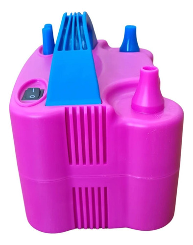 Inflador Eléctrico De Globos Doble Pico Aire Eléctrico