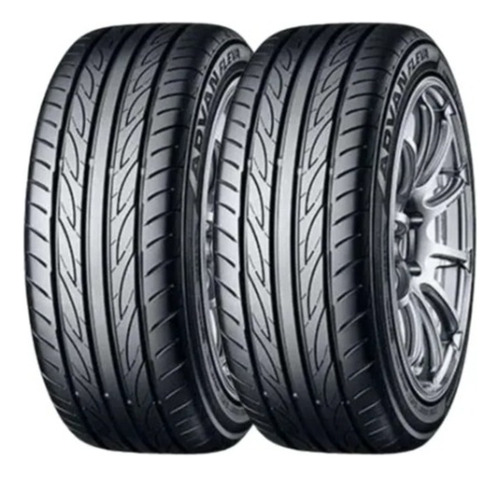 Kit 2 Pneus Yokohama Aro 17 205/55r17 91v Advan Fleva