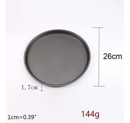Bandeja Para Hornear Pizzas (2 #mold) Plato Antiadherente Pa