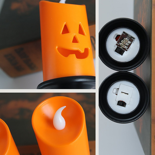 Vela Led De Halloween, Decoración De Halloween, Pum-pkin Lan
