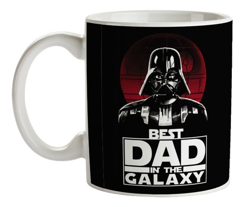 Taza Día Del Padre Star Wars Best Dad In Galaxy Darth Vader 