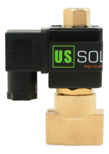 1 4 Npt Laton Valvula Solenoide 24 Vac N.o Aire Ga Agua