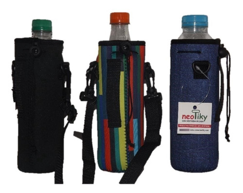 Imagen 5 de 5 de Porta Botellita Neoprene (térmicas)