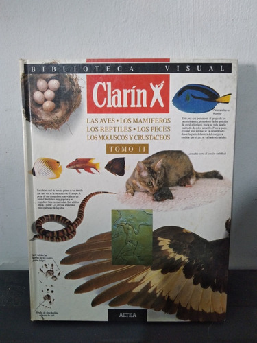 Diccionario Visual Clarin - Tomo 2 Aves /mamiferos /reptiles