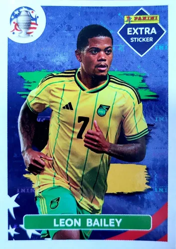 Figurita Extra Sticker Copa America 24 // Leon Bailey Base