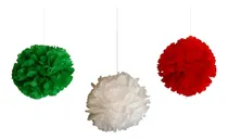 Comprar Pompones De Papel  Tricololor Virgen De Guadalupe