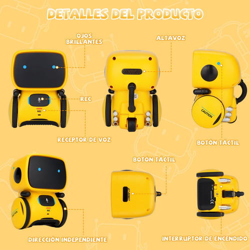 Robot De Juguete Para Niños Y Niñas,robots Inteligentes De