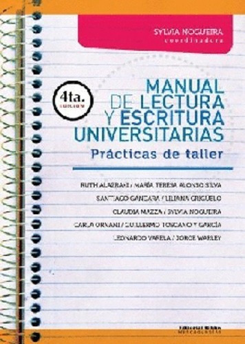 Manual De Lectura Y Escritura Universitarias  Noguei 