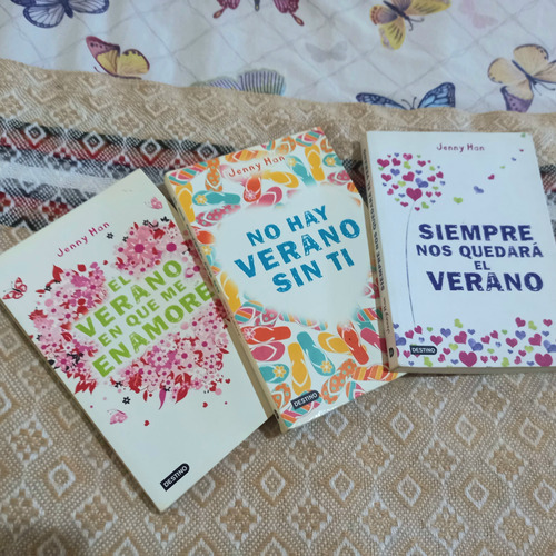 El Verano En El Que Me Enamore. 3 Libros. Jenny Han. 