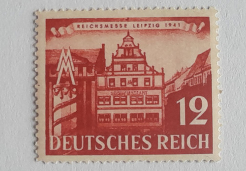 N°341. Imp Alemán. Feria De Primavera De Leipzig (sc) (Usado)