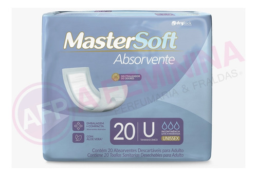 Absorvente Dry Geriátrico, Pós Parto, Pós Operatório Unissex