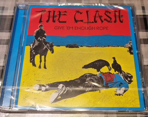 The Clash - Give' Em Enough Rope -cd Import New #cdspatern 