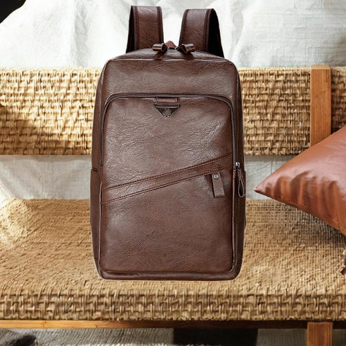 Mochila De Viaje Mochila Informal Cuero De Pu Mochila De