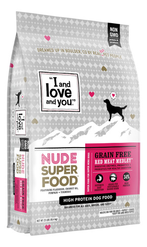 Me Y Amor Y Usted Nude Food, Natural Grain Free  comida Par