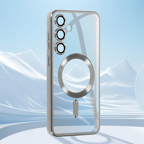 Protector Para Samsung S20fe Iman Para S20 Fe Camara Funda Plateado S20 Fe