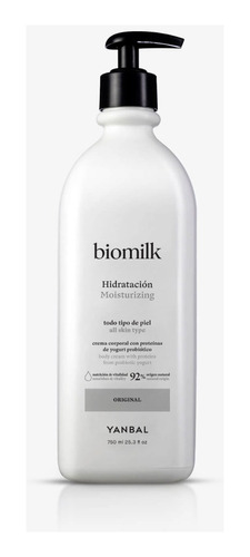 Biomilk Crema Corporal Original - mL a $67