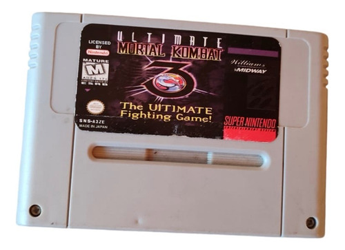 Ultimate Mortal Kombat 3 Super Nintendo (Usado)
