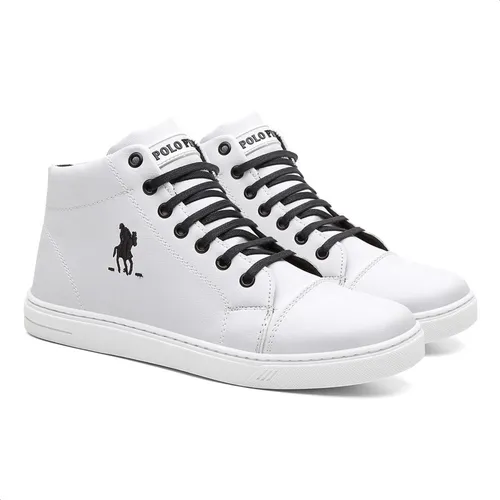 Combo 2 Tenis Polo Masculino Botinha Cano Alto Estilo Bota Frete