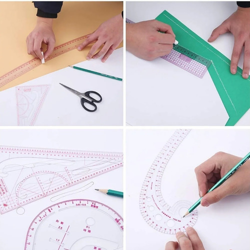 Reglas Francesa, Reglas Para Patchwork, Sastre Regla Costura