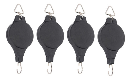 4x Retractable Plant Hook Adjustable Pot Hook