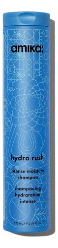 Champú Amika Hydro Rush Intense Moisture 275 Ml Con Hialurón