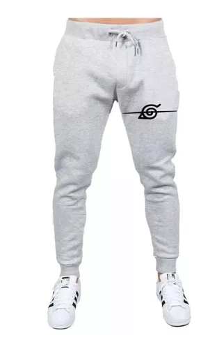 Calça De Moletom Slim Akatsuki Nuvem Anime Serie Naruto Top