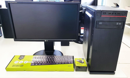 Monitor LG 20pol + Cpu Hp Desktop I5 4gb 500gb - Novo