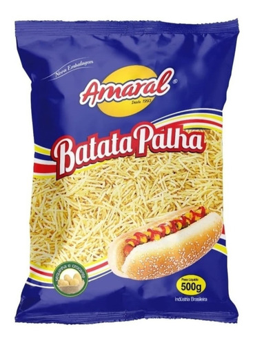 Batata Palha Frita Amaral 500 Grs