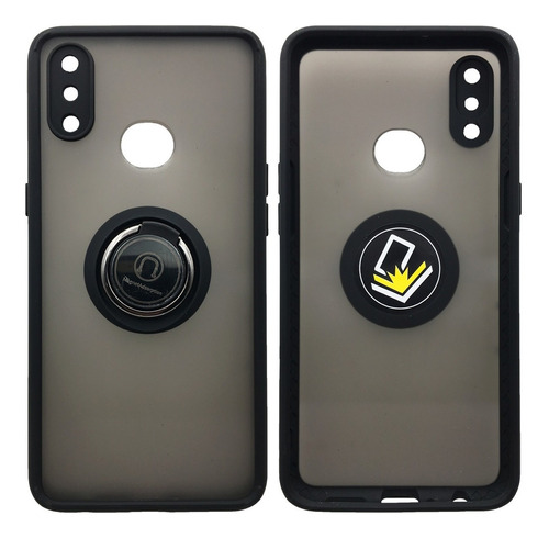 Case Silicon Borde De Color Popsocket Samsung A10s