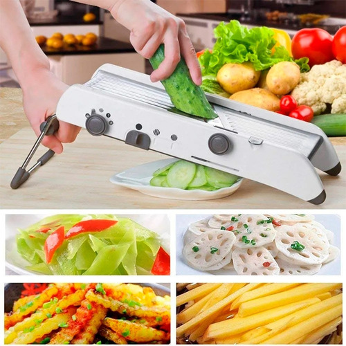Imagen 2 de 7 de Mandolina Cortador De Vegetales Gradual 18 En 1