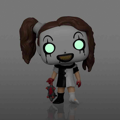 Funko Pop Little Pale Girl # 1749 Terrifier Glow + Protector