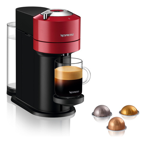 Máquina De Café Nespresso Vertuo Next Rojo Cherry